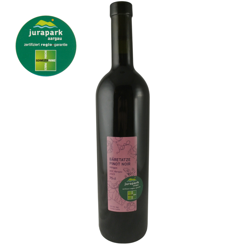 Villiger Bäretatze Pinot Noir Wein